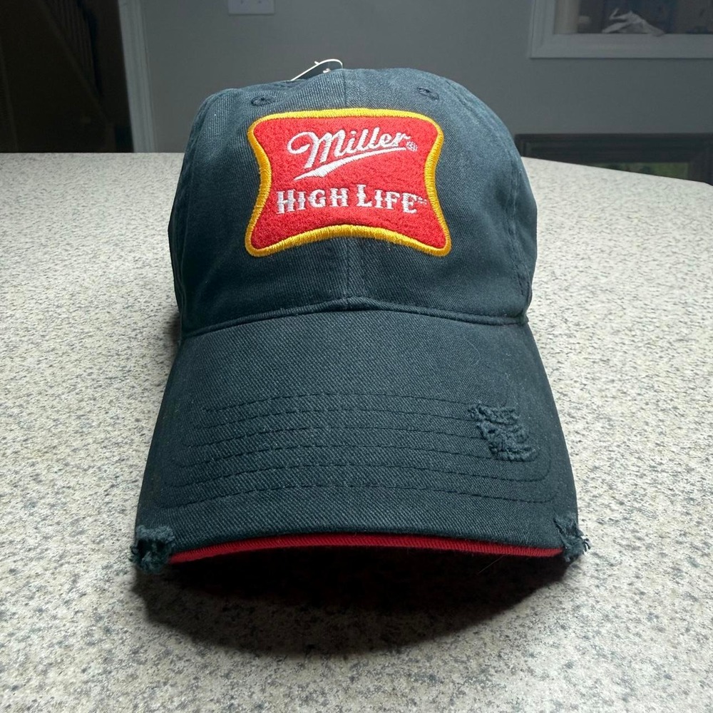 NWT Vintage 2007 Miller High Life Champagne of Beers Slouch Hat